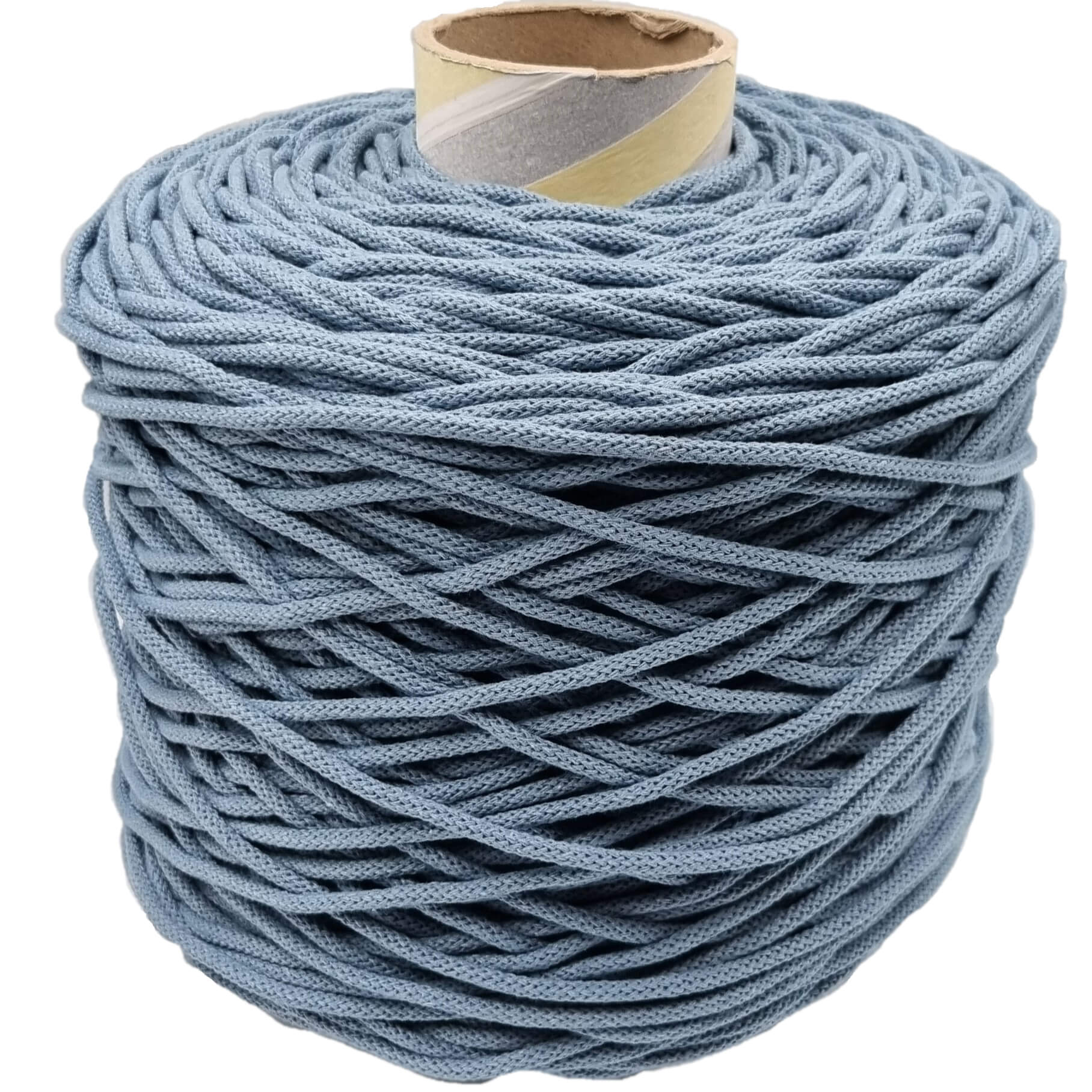 lovely cottons 5mm braided cord - sea breeze