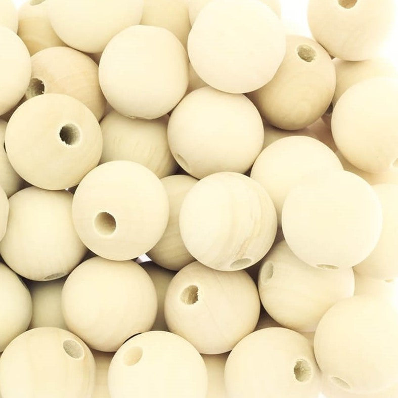 Wooden Beads 28mm