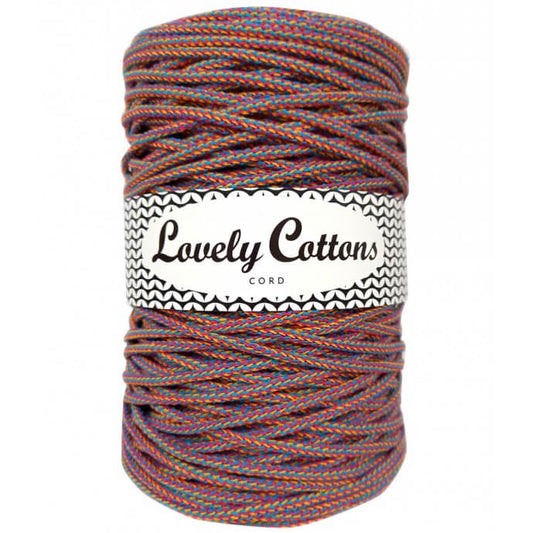 Recycled Cotton Braided 3mm Cord folk
