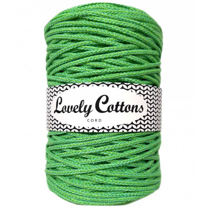Recycled Cotton Braided 3mm Cord mojito