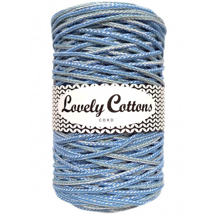 Recycled Cotton Braided 3mm Cord winter