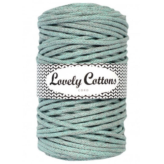 lovely cottons braided 5mm in mint grey