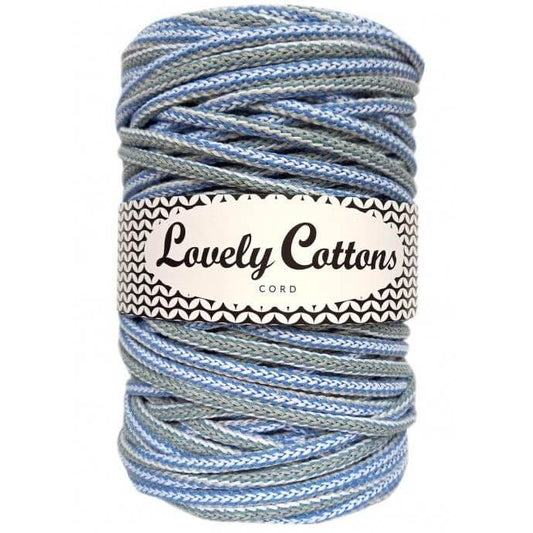 Recycled Cotton Braided 5mm Cord in winter
