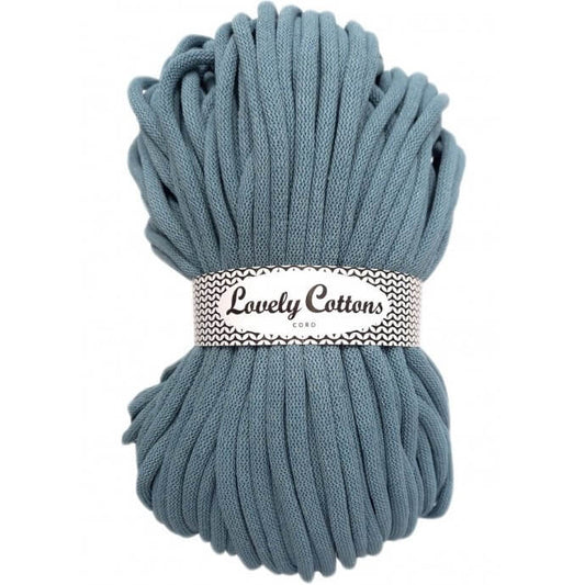 Recycled Cotton Braided 9mm Cord sea breeze
