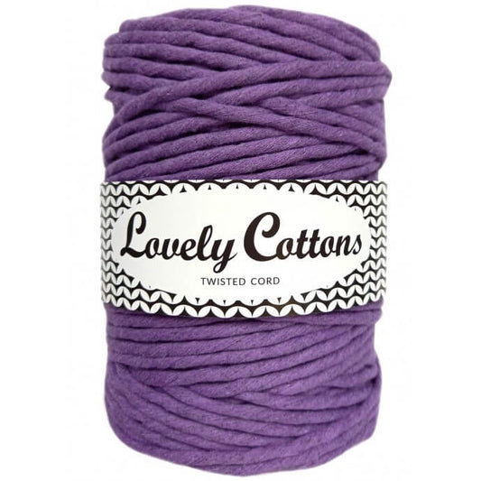Recycled Cotton Twisted 5mm Cord heather
