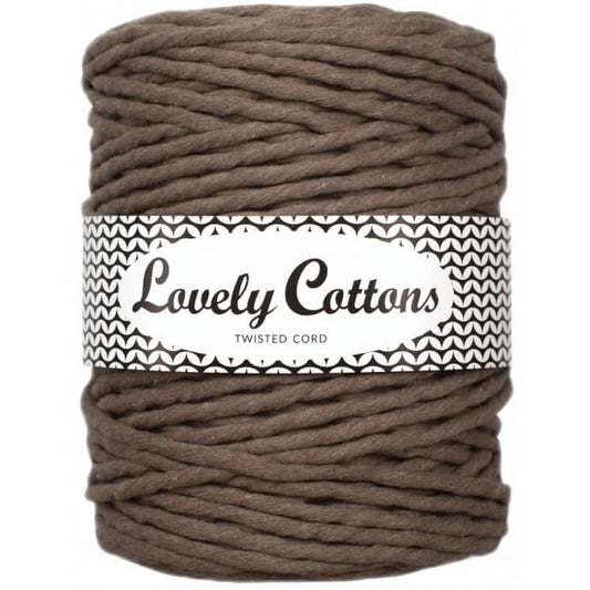 Recycled Cotton Twisted 5mm Cord mocha