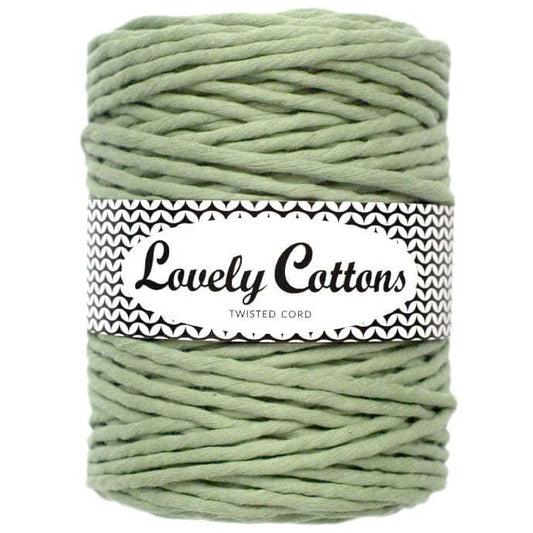 lovely cottons twisted 5mm olive
