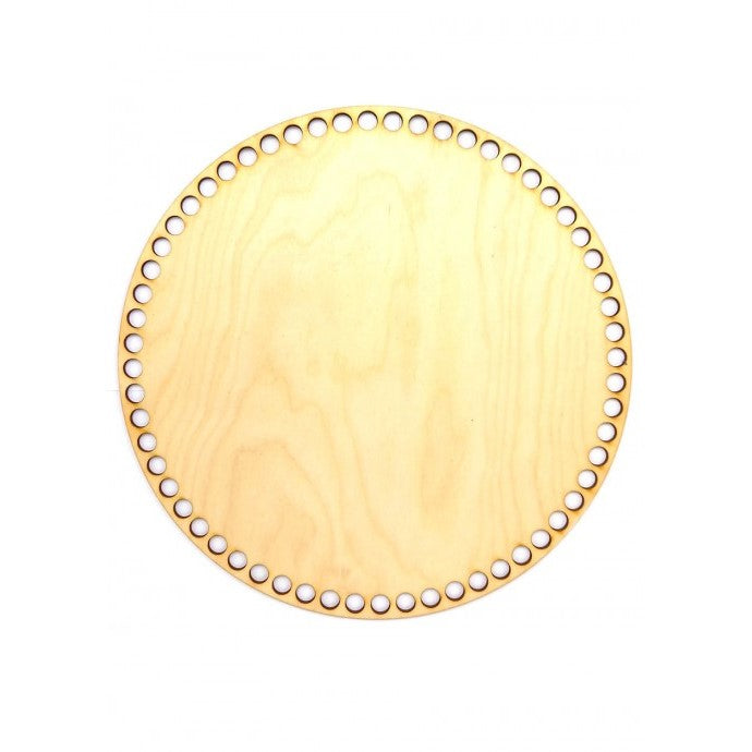 plywood crochet base circle 25cm